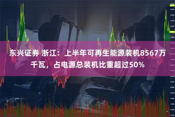 东兴证券 浙江：上半年可再生能源装机8567万千瓦，占电源总装机比重超过50%